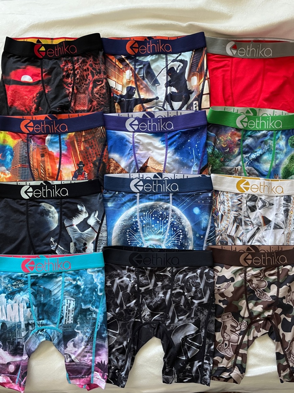 24 pack ethika Boys' staple
